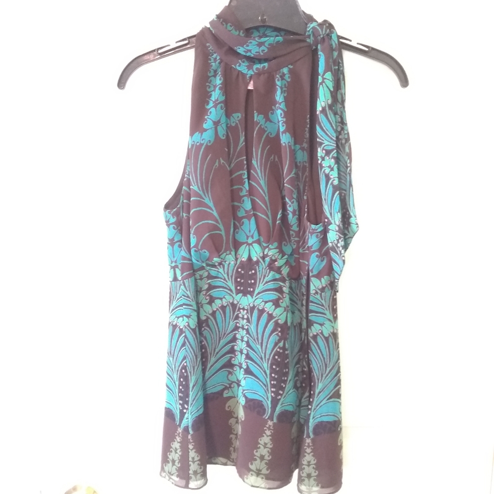 Pussy Bow Halter Top